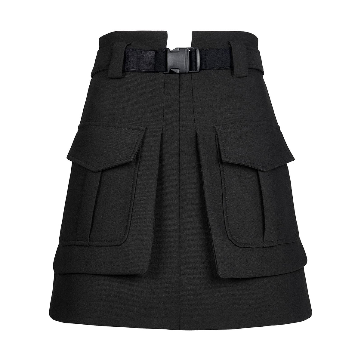 Kisidoo Women&#39;s Skirts Casual High Waist A-Line Skirts for Women Trendy Knee Length Mini Skirt with Pockets